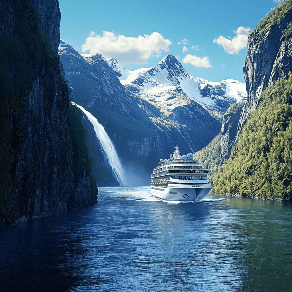 Cruceros Fiordos Noruegos, Norwegische Fjordkreuzfahrten